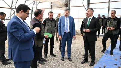 Vali Çiftçi, Orman Bölge Müdürlüğünü ziyaret eti