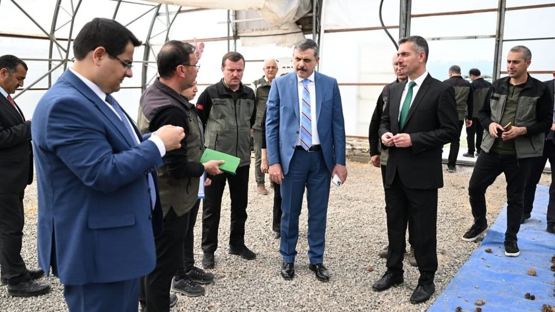 Vali Çiftçi, Orman Bölge Müdürlüğünü ziyaret eti
