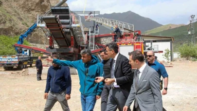 Hakkari’de 150 tonluk üretim kapasiteli tesis kuruluyor