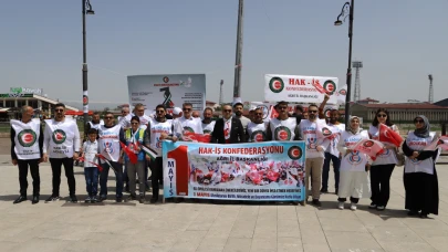 1 Mayıs Emek ve Dayanışma Günü’nde HAK-İŞ’ten Ağrı’da Güçlü Mesaj