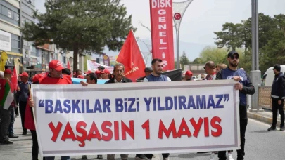 Erzincan’da 1 Mayıs İşçi Bayramı kutlandı