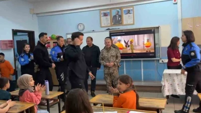 İl Emniyet Müdürü Turgay’dan kendisini doğum gününe davet eden öğrenciye sürpriz