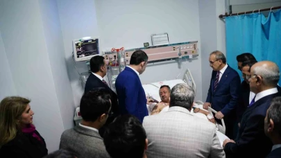 Bakan Kurum, AK Parti Malatya İl Başkanı’nın sağlık durumu hakkında bilgi aldı