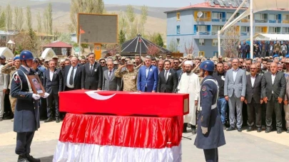Şehit güvenlik korucusu için tören düzenlendi