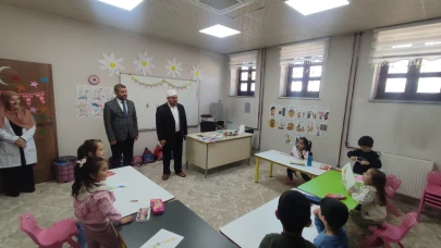 Ağrı İl Müftüsü Necati Şafak Patnos'ta Kuran kursu ziyaretlerinde bulundu