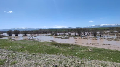 Taşlıçay’da Tarım Arazileri Su Altında Kaldı (Videolu Haber)