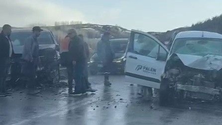 Erzurum'da trafik kazası: 4 yaralı