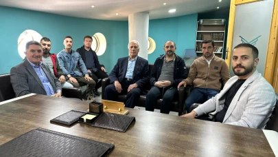Ekrem Çelebi’den TÜGVA Ağrı İl Temsilciliğine Ziyaret