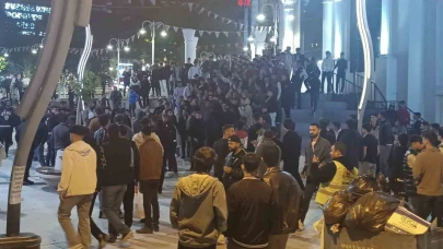Van’da Beşiktaş galibiyeti coşkusu