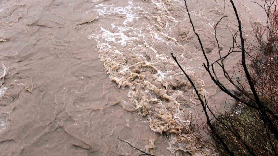 Yağışlarla Karasu ve Fırat Nehri’nin debisi arttı