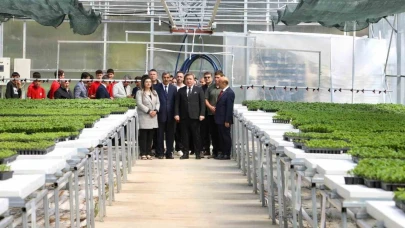 Erzincan da 200 bin fide  toprakla buluşturuluyor