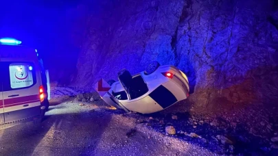 Erzincan İliç’te trafik kazası: 2 yaralı