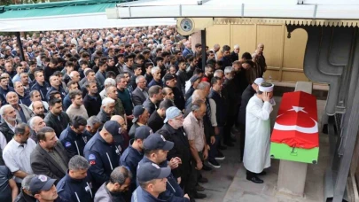 Oltu'da infaz ve koruma memuruna hüzünlü veda