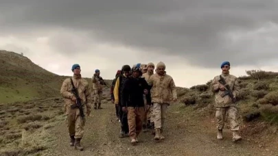 Erzurum'da jandarma düzensiz göçmen operasyonu gerçekleştirdi