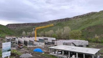 DSİ Kars Bölge Müdürü Kotan, Atıksı Arırtma Tesislerini inceledi