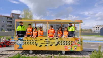 Ağrı’da Miniklere Trafik Bilinci Aşılanıyor