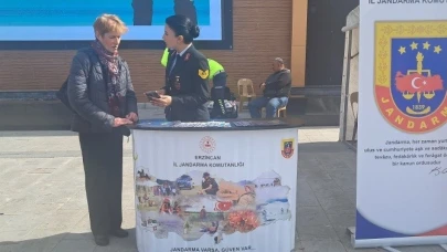 Erzincan’da Jandarma KADES uygulaması hakkında bilgilendirdi