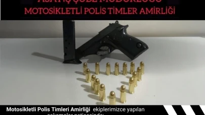Bingöl’de ruhsatsız silah ele geçirildi