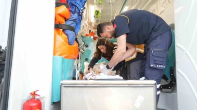 Ambulans uçak 7 aylık bebek için havalandı