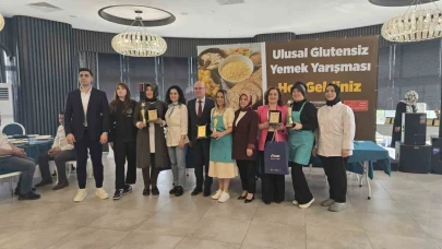 Glutensiz yemek yarışmasında Erzurum üçüncülük ödülü aldı