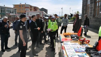 Kars Akyaka’da Trafik Haftası etkinliği