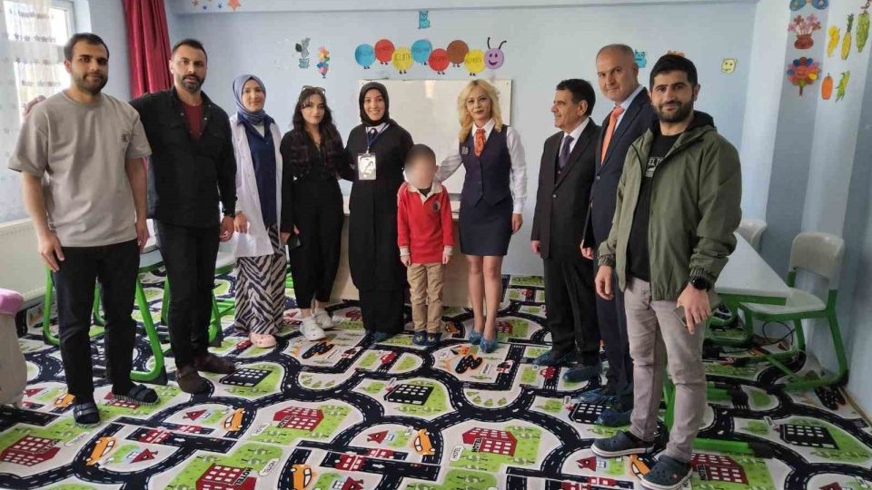 Kars'ta Açık Kapı Şube Müdürlüğü’nden Özel Eğitim ve Rehabilitasyon Merkezleri’ne ziyaret