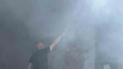 Erzurum’da işyeri yangını korkuttu