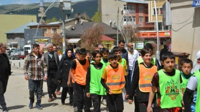 Sarıkamış’ta Yahya, Fikriye ve Berkin Usta anısına anlamlı yürüyüş