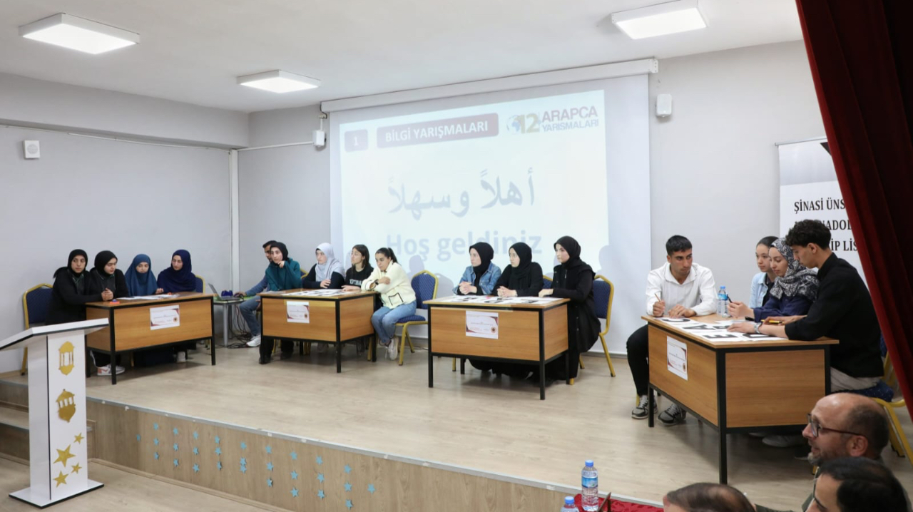 Ağrı'da imam hatip öğrencilerinden Arapça şöleni