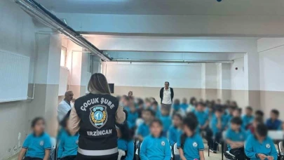 Emniyetten çocuklara suçtan korunma eğitimi