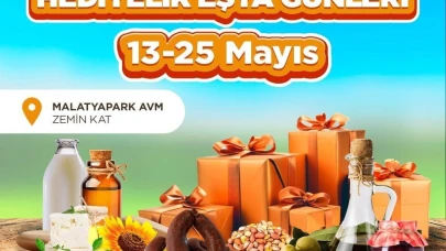Yöresel tatlar ve el emeği ürünler 7. kez Malatyapark’ta