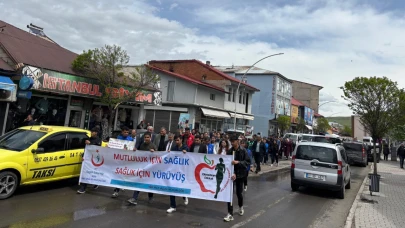 Tutak’ta “Sağlık İçin Hareket Et” Etkinliği Düzenlendi