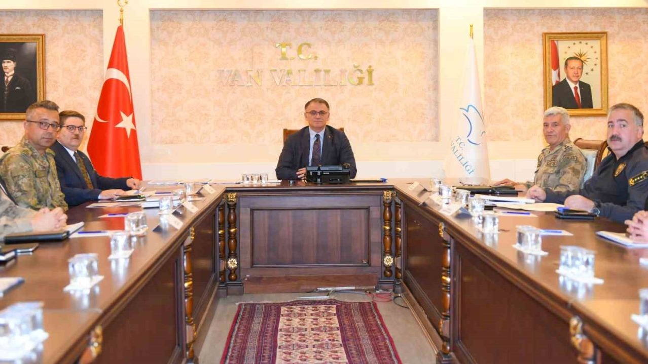 Van’da "Asayiş ve Güvenlik Değerlendirme Toplantısı" yapıldı