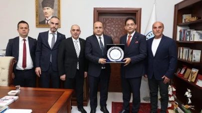 Erzurum Ticaret Borsası’ndan Şenkaya’ya eğitim ve ekonomiye yönelik destek ziyaretleri
