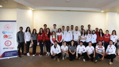 Curlingçiler doğru nefes alma ve pilates eğitimi