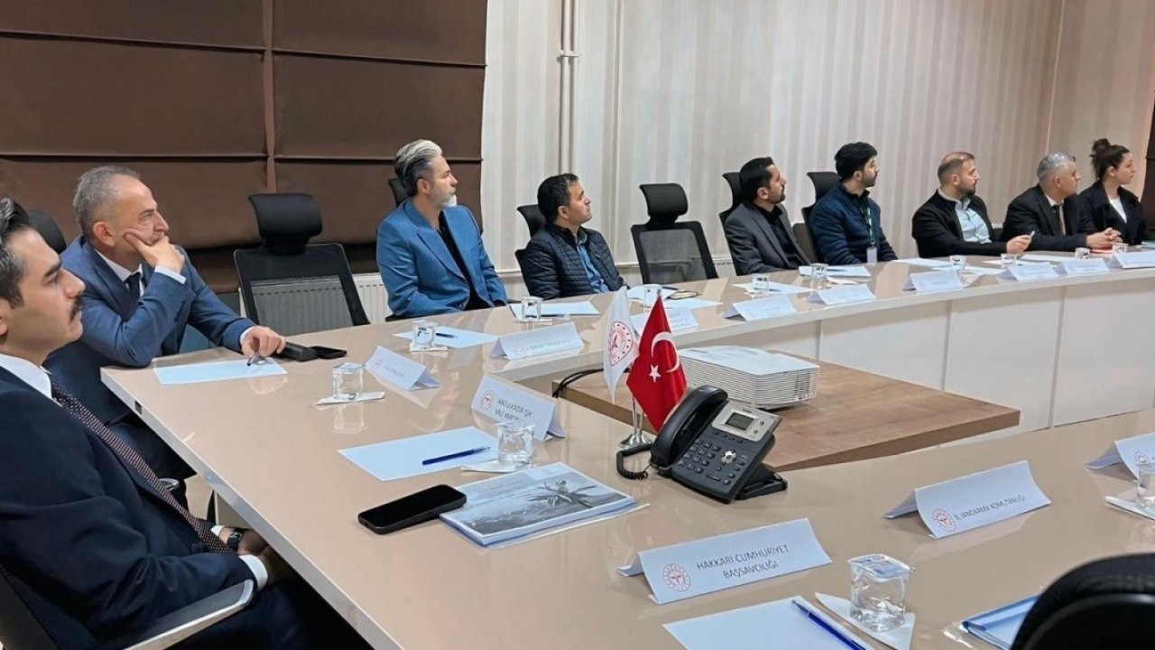 Hakkari’de "Bağımlılıkla Mücadele Toplantısı" yapıldı