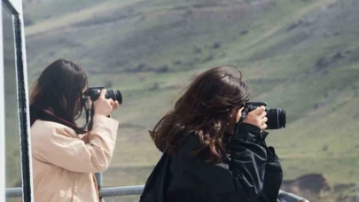 Çocuklar Van’ı fotoğraflıyor
