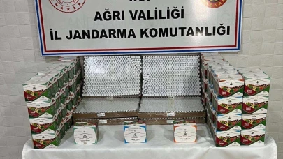 Ağrı’da Jandarma’dan Kaçakçılık Operasyonu: 1 Gözaltı