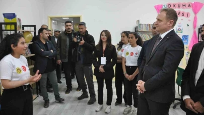 Muş'un Balotu Köyü İlk ve Ortaokulunda ‘Bilim Fuarı’ açıldı