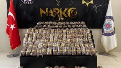 Narkotik polisi 84 kilo 460 gram esrar ele geçirdi