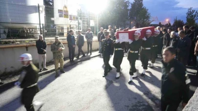 Şehit Uzman Çavuş Mesut Karadağ’ın naaşı Muş’a getirildi