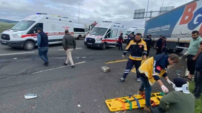 Kars’ta trafik kazası: 2’si ağır 4 yaralı