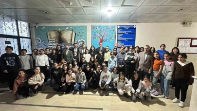 Kaymakam Koşansu’dan pansiyonda kalan öğrencilere ziyaret