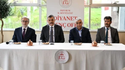 Vali Çiftçi Diyanet genç ofis açılış programına katıldı
