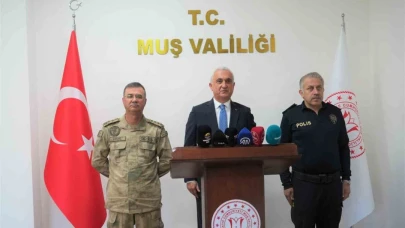 Vali Avni Çakır başkanlığında Muş’ta "Asayiş ve Güvenlik Değerlendirme Toplantısı" düzenlendi