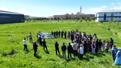 AİÇÜ Kampüsüne 100 Meyve Ağacı Fidanı Dikildi