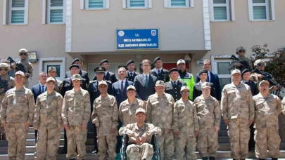 Erciş’te özel bireyler için temsili askerlik töreni düzenlendi
