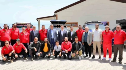 Adilcevaz Valileri ağırladı