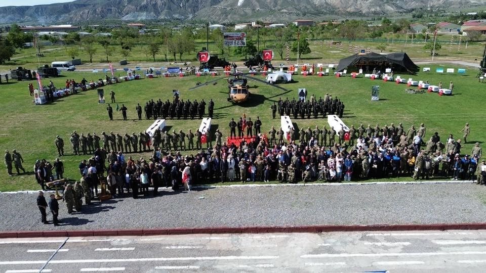 Erzincan’da 54 engelli gencin askerlik hayali gerçek oldu
