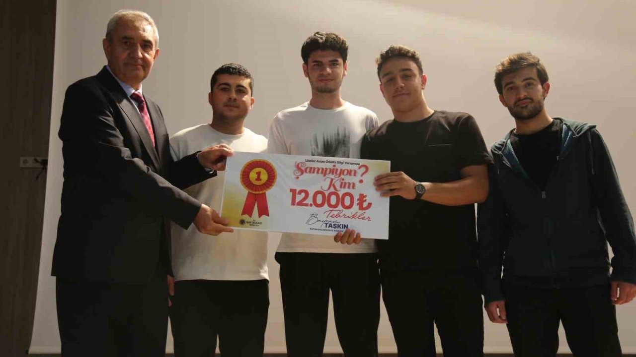 Battalgazi’de ‘’Şampiyon Kim?’’ yarışmasının birincisi belli oldu